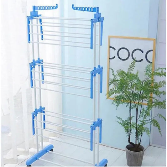 👚 Uscător Vertical pentru Rufe – Pliabil, Suport pentru Umerașe, Ideal pentru Spații Mici 👗