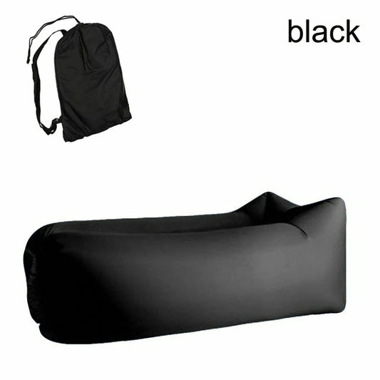 🌞 Saltea Gonflabilă Lazy Bag Tip Sezlong – Perfectă pentru Camping, Plajă și Piscină! 🏖️